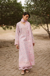 3-PC Unstitched Embroidered Digital Printed Lawn Ayzel by Afrozeh | Selis